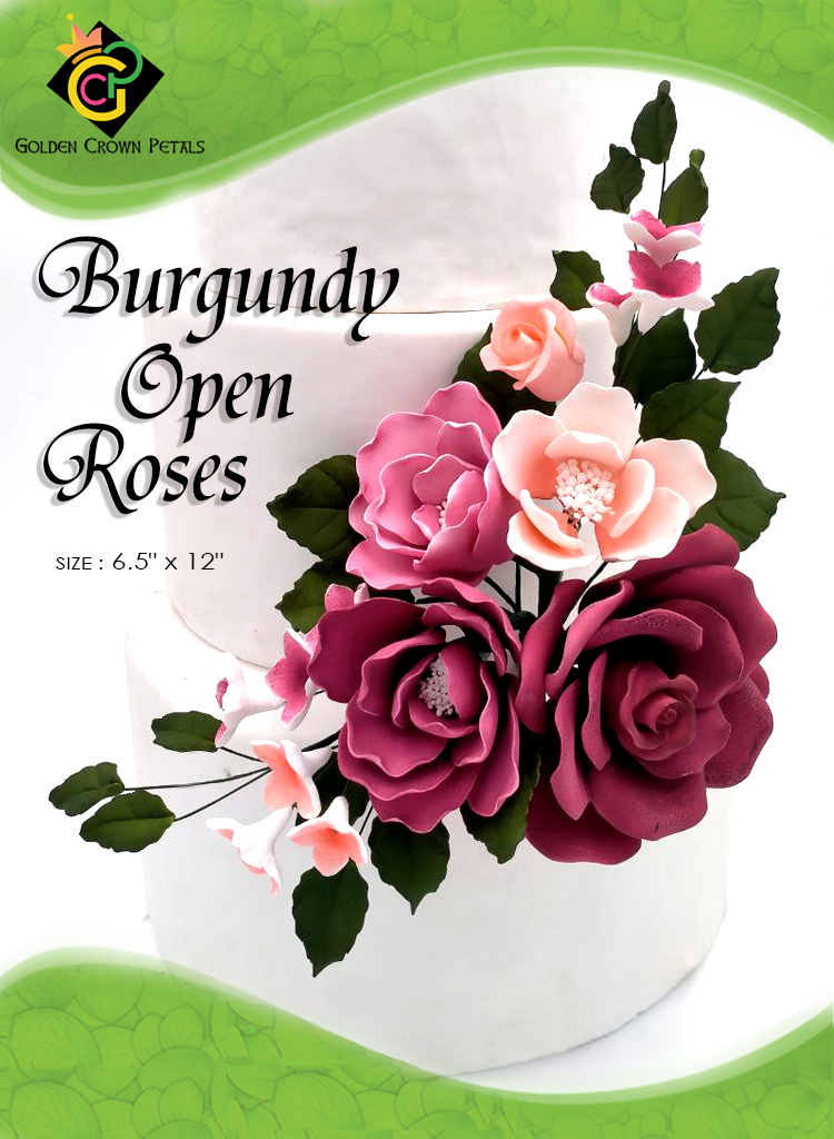 BURGUNDY-OPEN-ROSES
