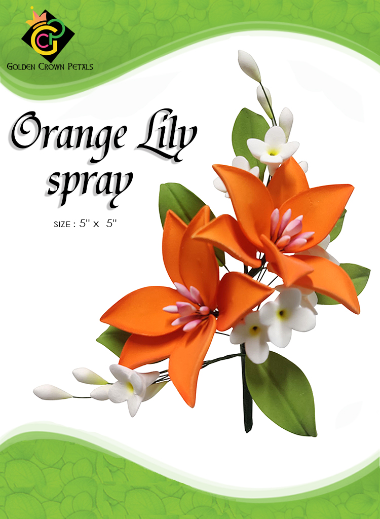 ORANGE-LILY-SPRAY